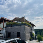 Dachterrase Sonnenschutz automatisch aufrollbar