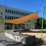 Sonnensegel-Sandkasten