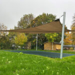 Sonnensegel als Sandkastenabdeckung