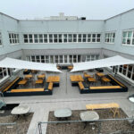 Sonnensegel-Restaurant