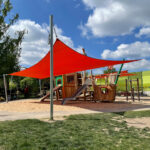 Sonnensegel-Spielplatz