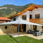 Sonnensegel Garten elektrisch aufrollbar