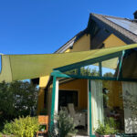 Sonnensegel manuell aufrollbar