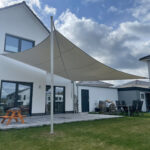 Sonnensegel manuell aufrollbar