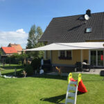 Sonnensegel Terrasse