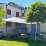 Sonnenschutz Terrasse weiss