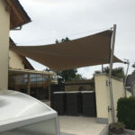 Sonnensegel für die Terrasse